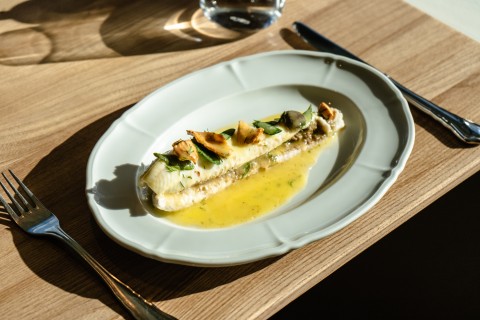 Dover Sole and butter sauce