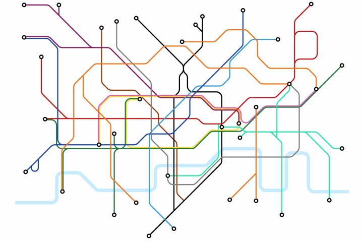 London transport map