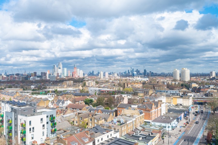 London residential skyline